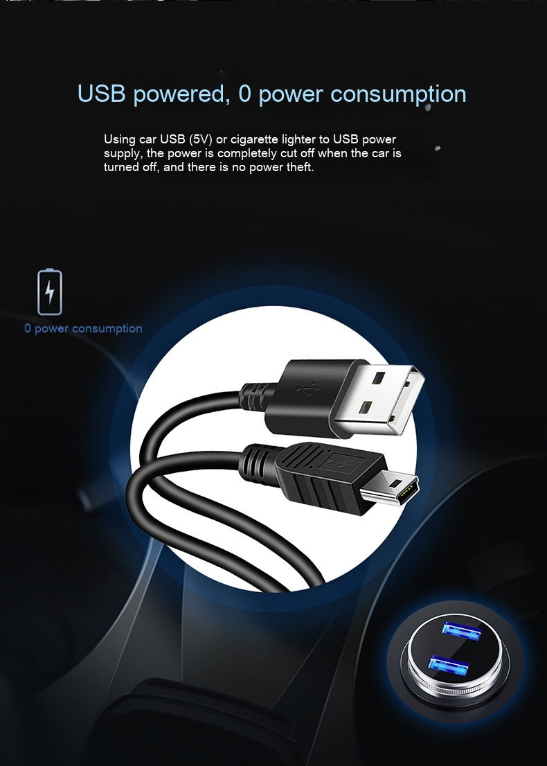 Head-Up Display Car GPS Universal Speed Compass HD Projector E-dog Version