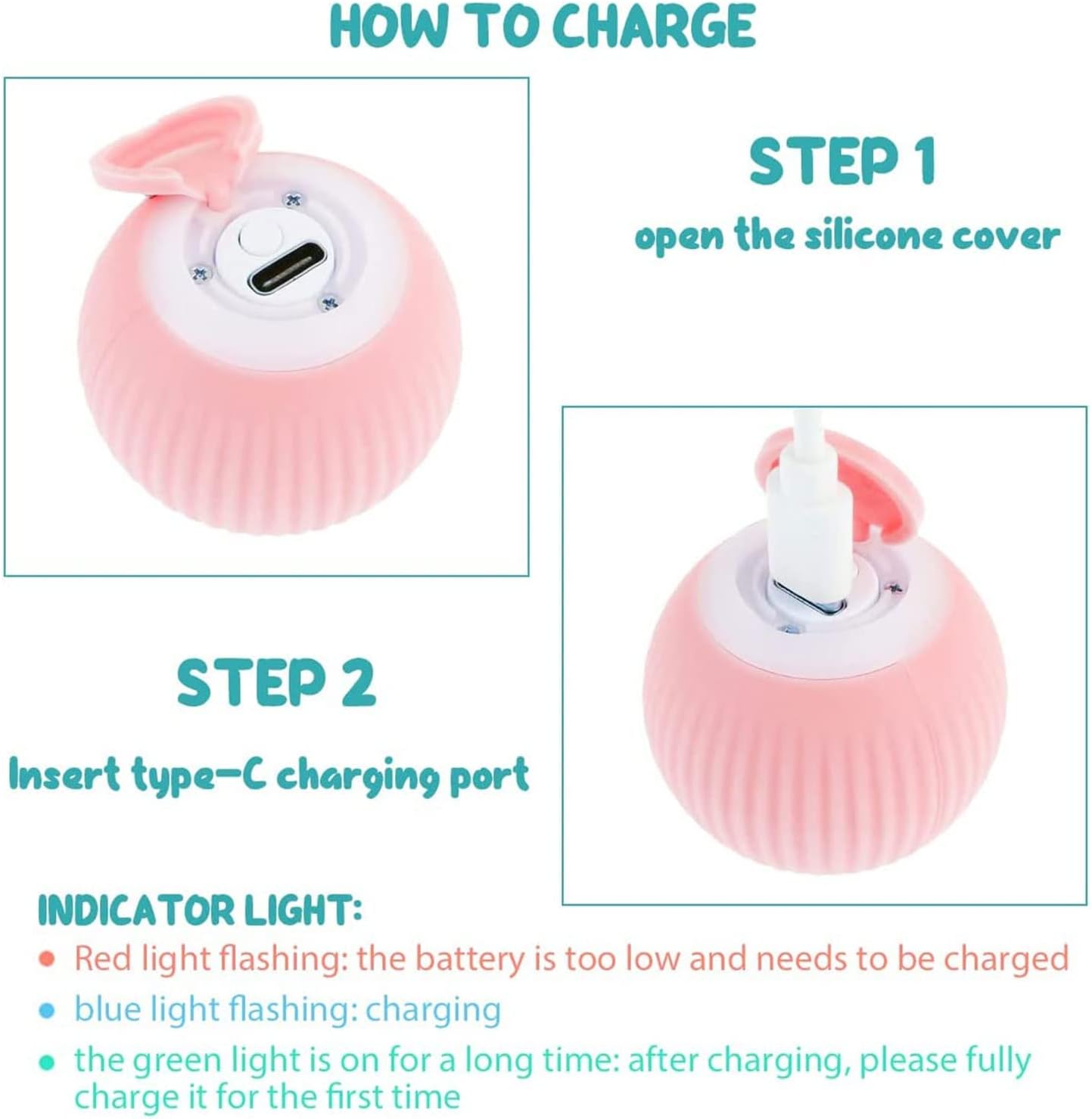 Bola de juguete interactivo para gatos