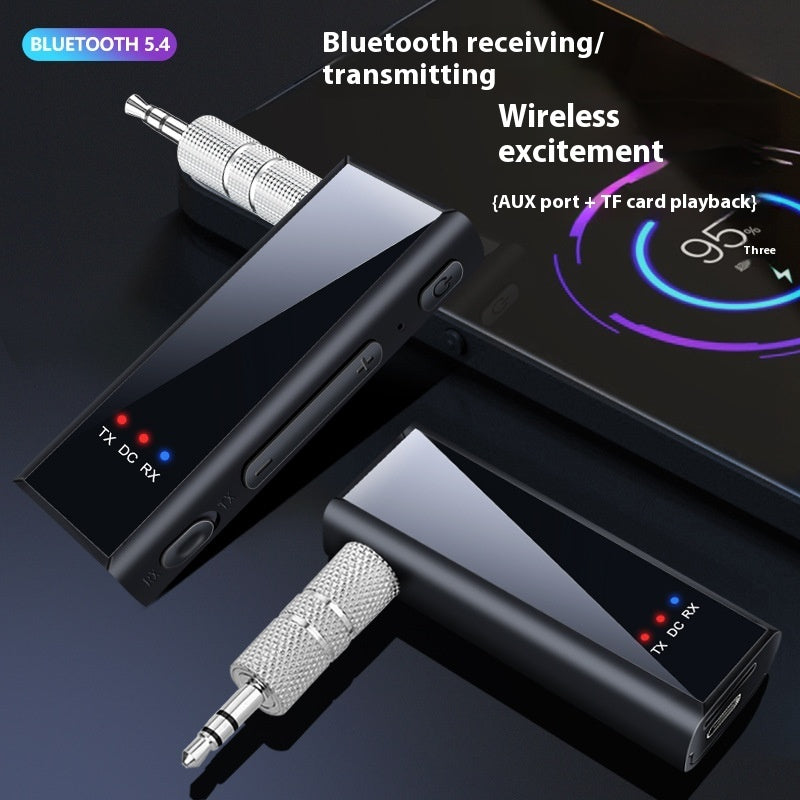 35mm Bluetooth Adapter Car Bluetooth 54 Two-in-one Audio Receiver And Transmitter
