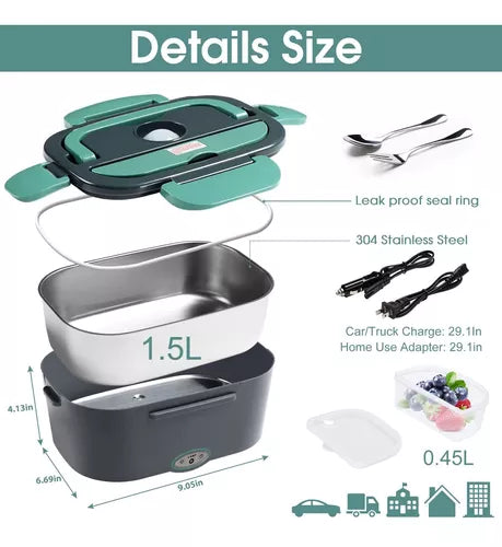 Fiambrera Electrica Comida 40w