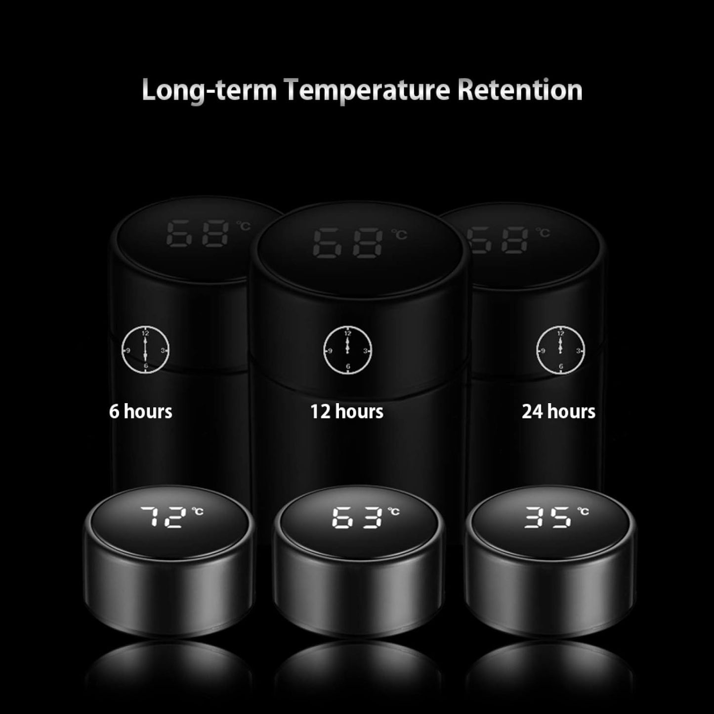 Termo frió y calor con pantalla